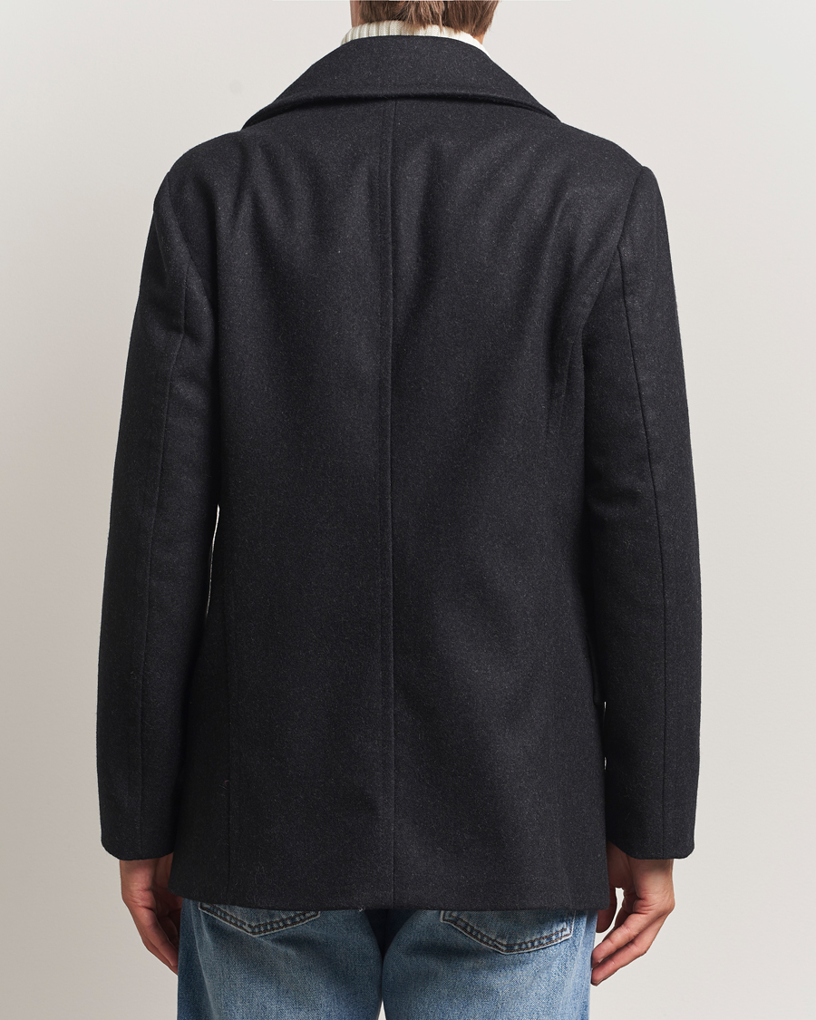 Homme | Manteaux Et Vestes | Tiger of Sweden | Mahler Wool/Cashmere Peacoat Charcoal