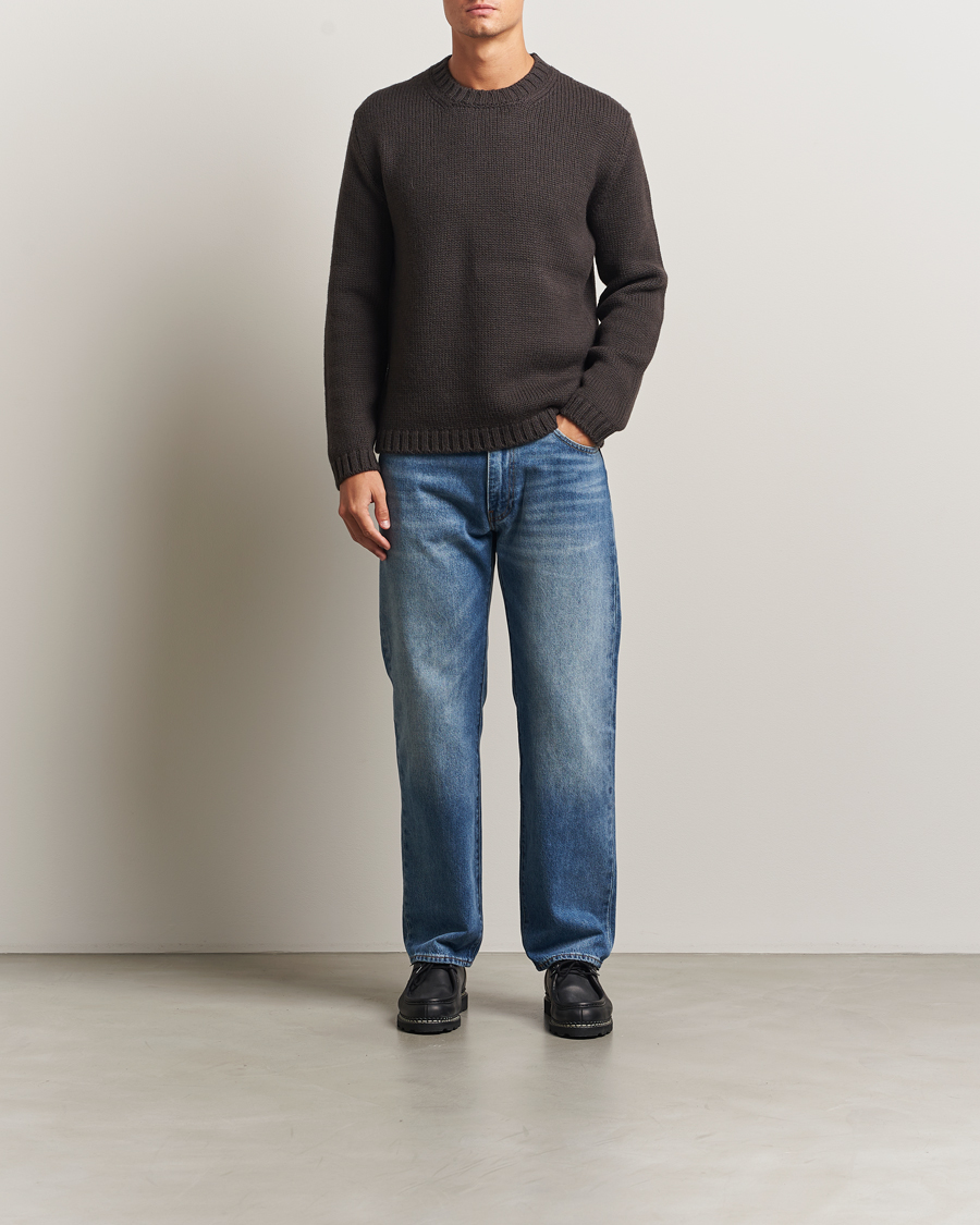 Homme | Pulls Et Tricots | Tiger of Sweden | Gregory Swedish Wool Knitted Sweater Triumph Steel