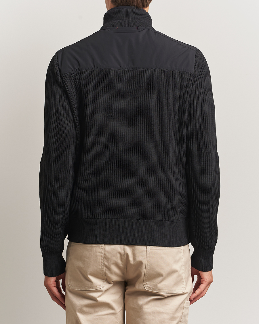Homme | Manteaux Et Vestes | Parajumpers | Zorba Tech Knit Hybrid Jacket Black