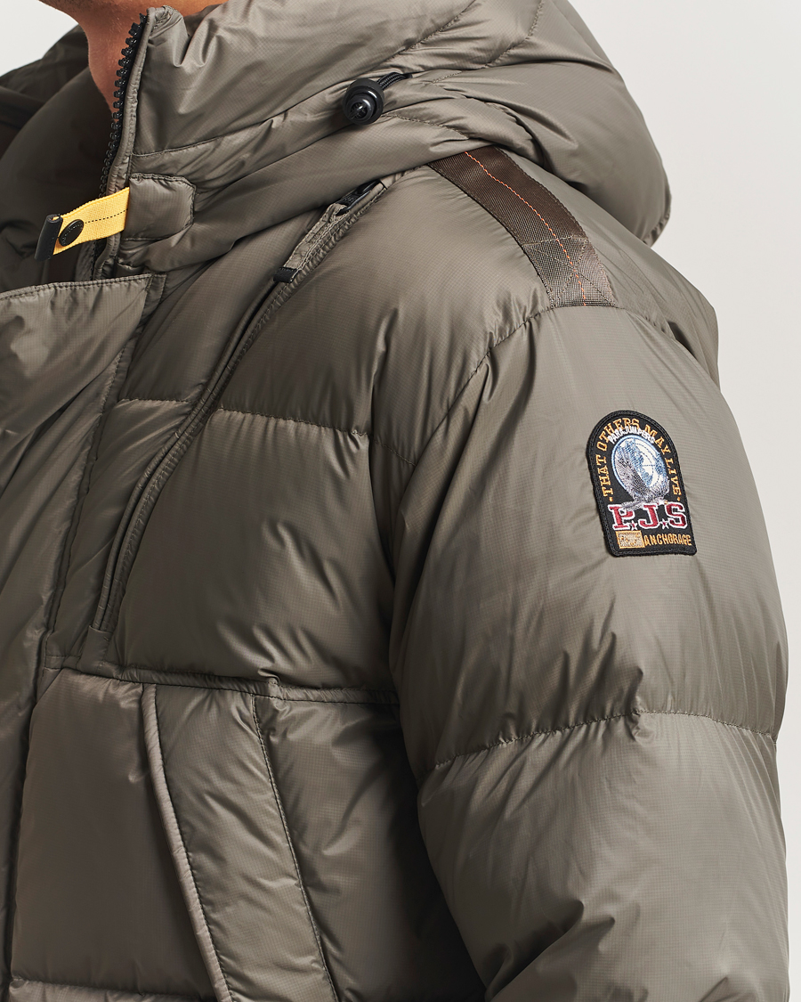 Heren | Jassen | Parajumpers | Cloud Ripstop Polar Puffer Olive Grey