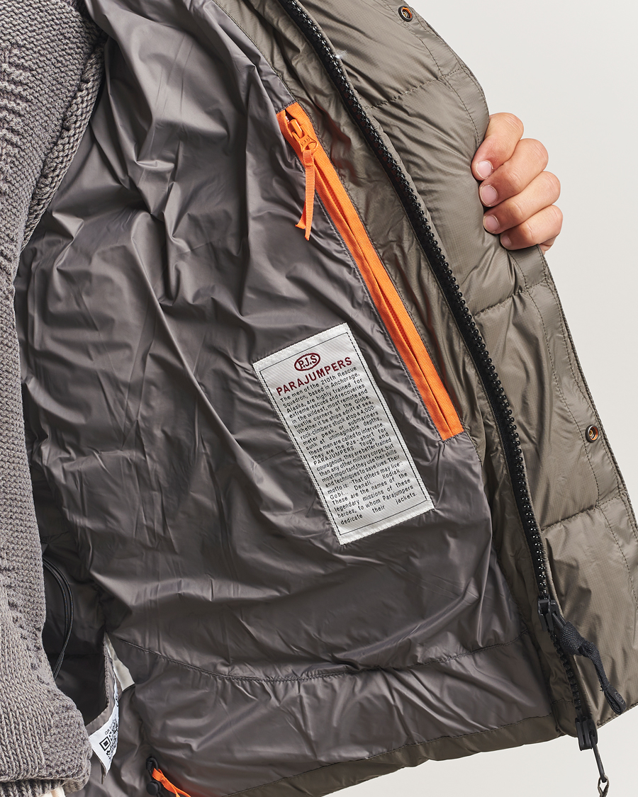 Heren | Jassen | Parajumpers | Cloud Ripstop Polar Puffer Olive Grey