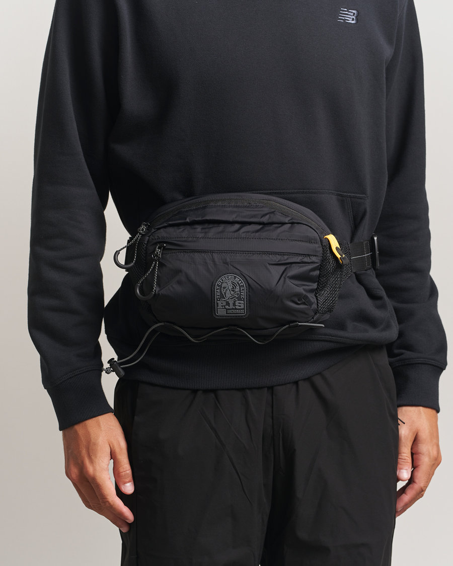 Homme | Sacs | Parajumpers | Edric Nylon Ripstop Waistbag Black
