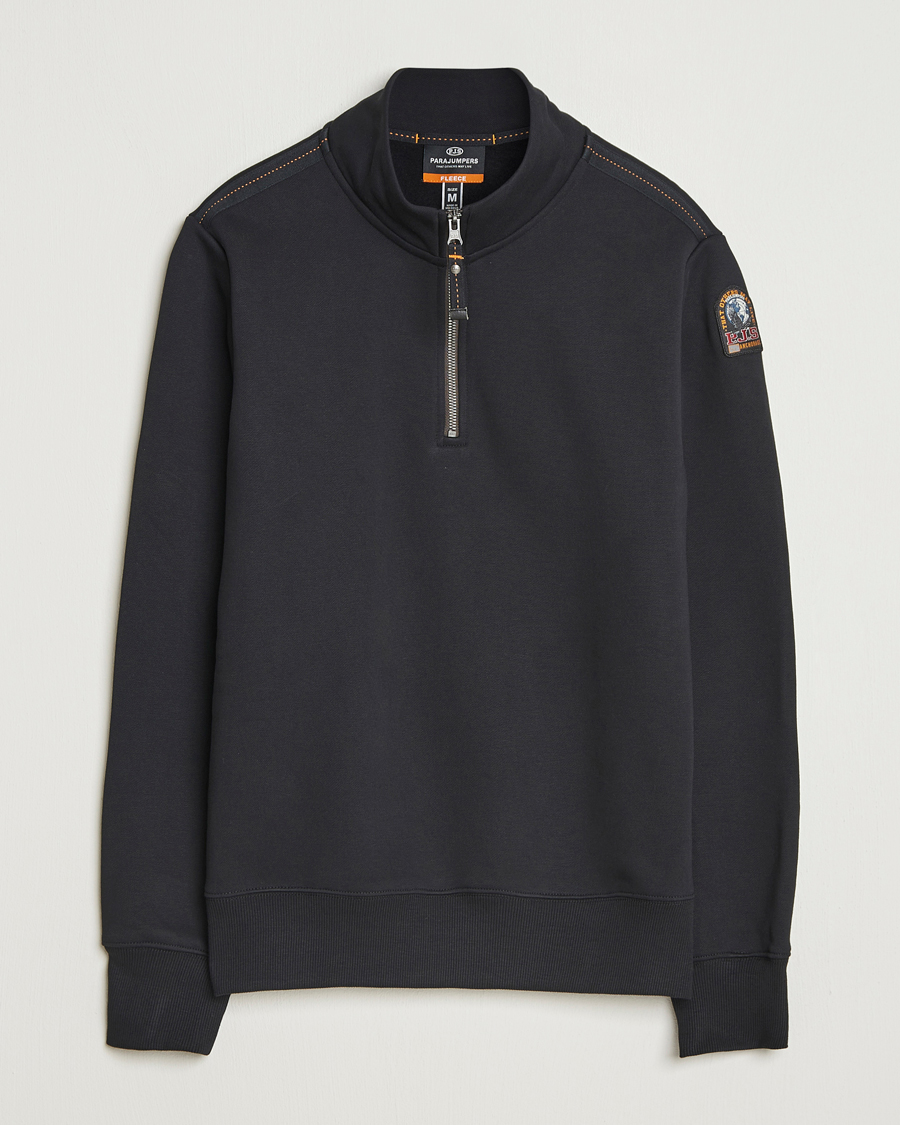 Homme | Pulls Et Tricots | Parajumpers | Broad Peak Super Easy Half Zip Sweatshirt Black