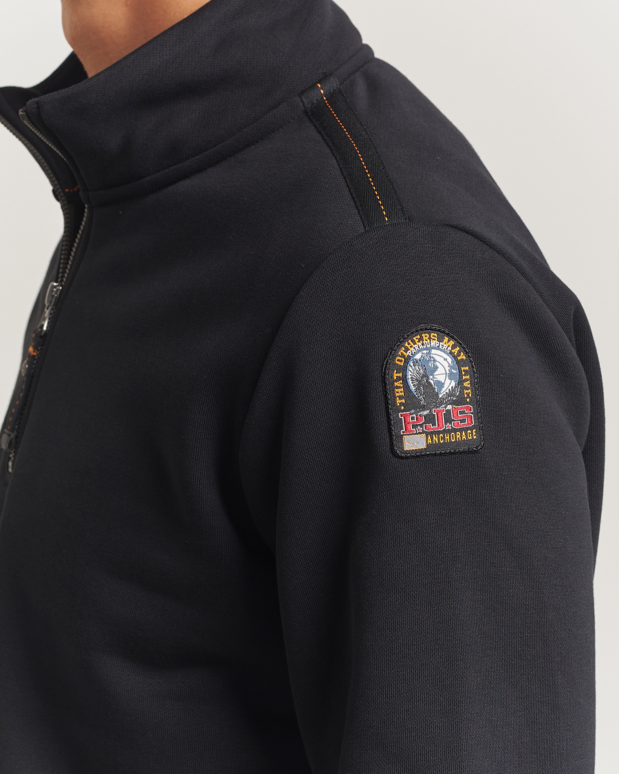 Homme | Pulls Et Tricots | Parajumpers | Broad Peak Super Easy Half Zip Sweatshirt Black