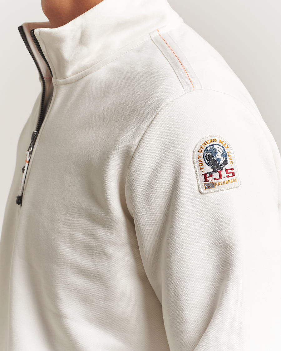 Homme | Pulls Et Tricots | Parajumpers | Broad Peak Super Easy Half Zip Sweatshirt Purity