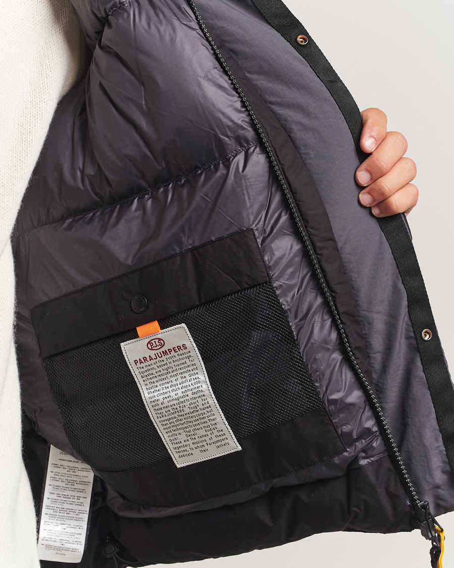 Homme | Manteaux Et Vestes | Parajumpers | Blackburn Alaska Natural Down Jacket Black
