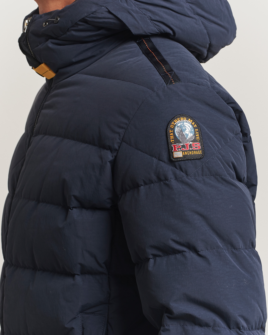 Heren | Jassen | Parajumpers | Cassian Matte Down Jacket Blue Navy