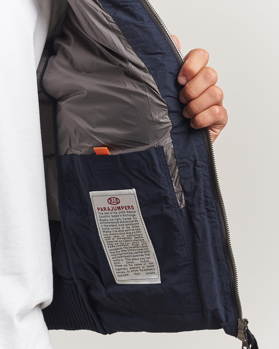 Heren | Jassen | Parajumpers | Cassian Matte Down Jacket Blue Navy