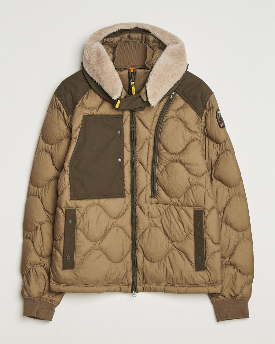 Homme | Manteaux Et Vestes | Parajumpers | Akutan Union Down Jacket Earth/Deep Moss