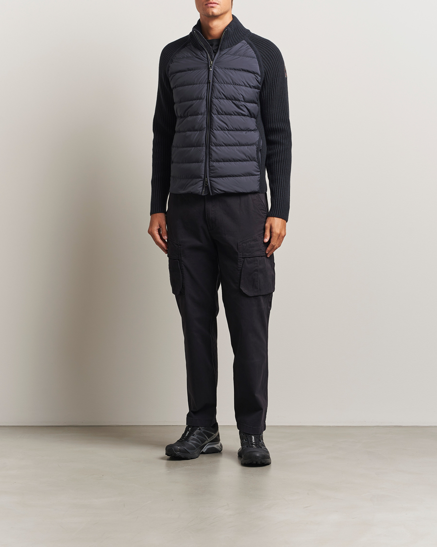 Homme | Manteaux Et Vestes | Parajumpers | Olmo Rib Knitted Hybrid Jacket Pencil