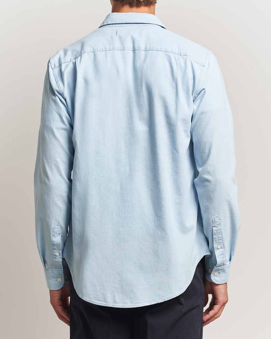 Homme | Chemises | Orlebar Brown | Colburn Chambray Pocket Shirt Wave Blue