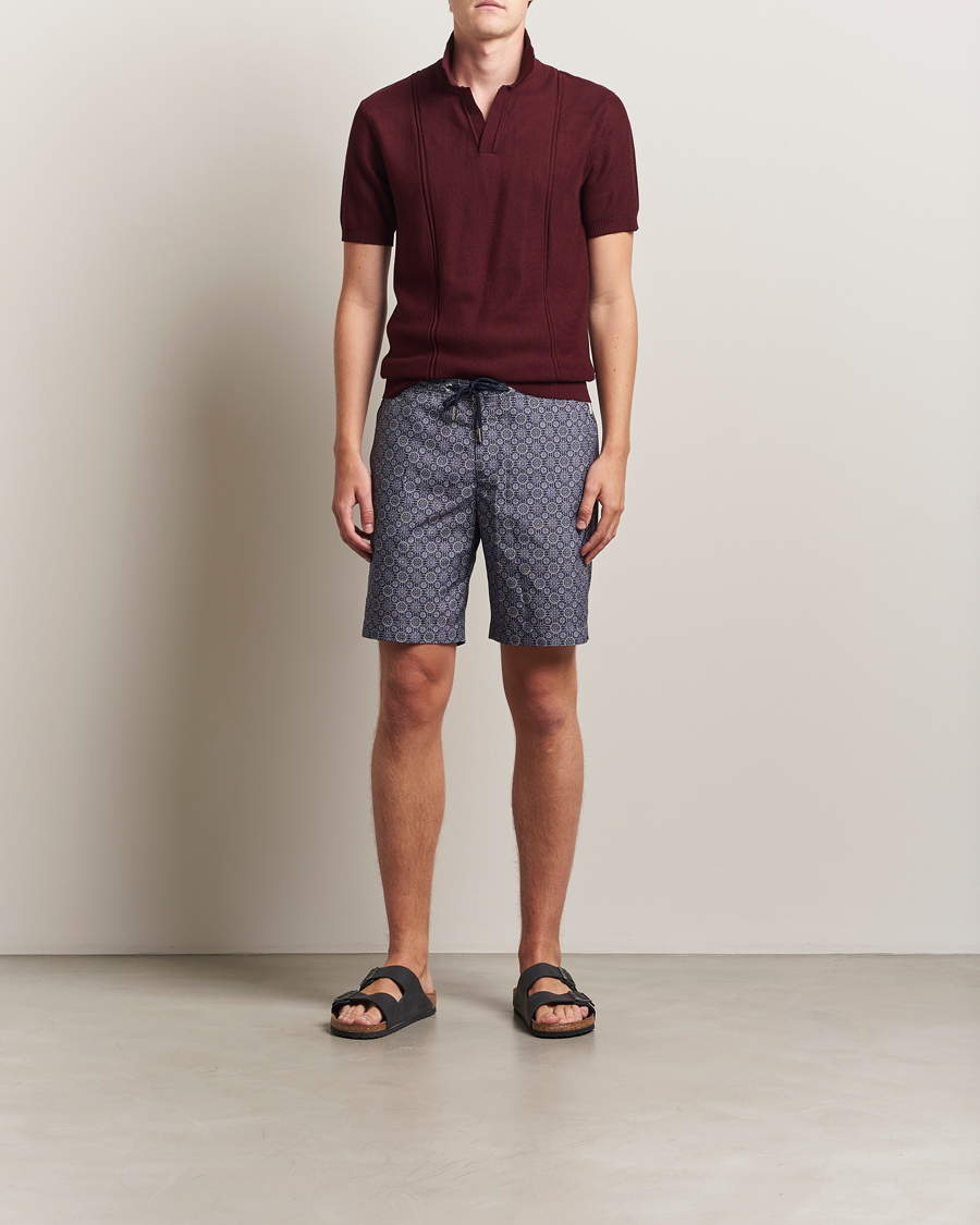 Heren | Polo's | Orlebar Brown | Horton Pique Texture Polo Damson