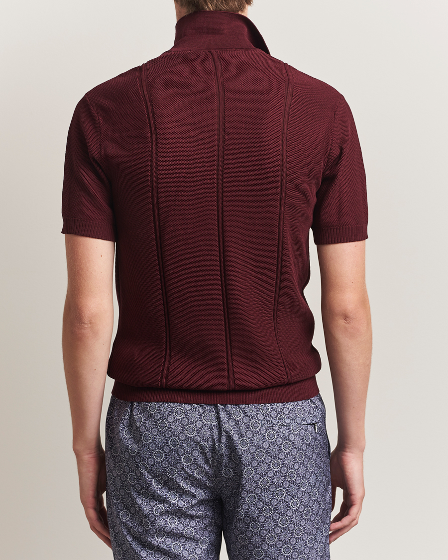 Heren | Polo's | Orlebar Brown | Horton Pique Texture Polo Damson