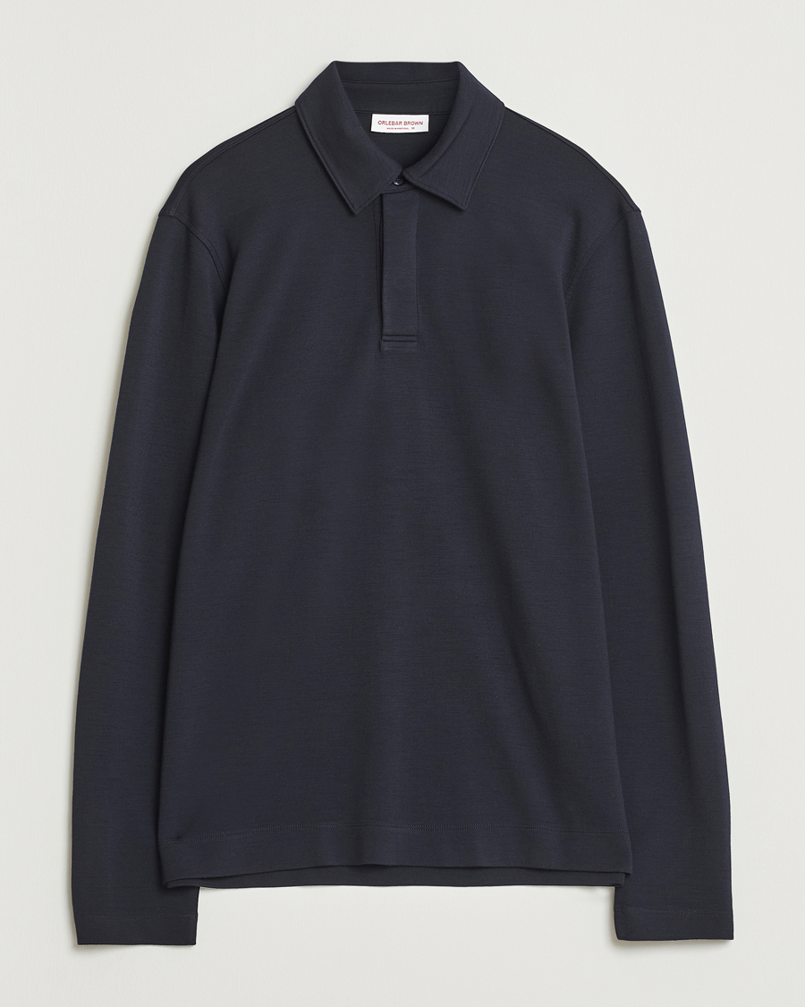 Heren | Polo's | Orlebar Brown | Ben Merino Polo Night Iris