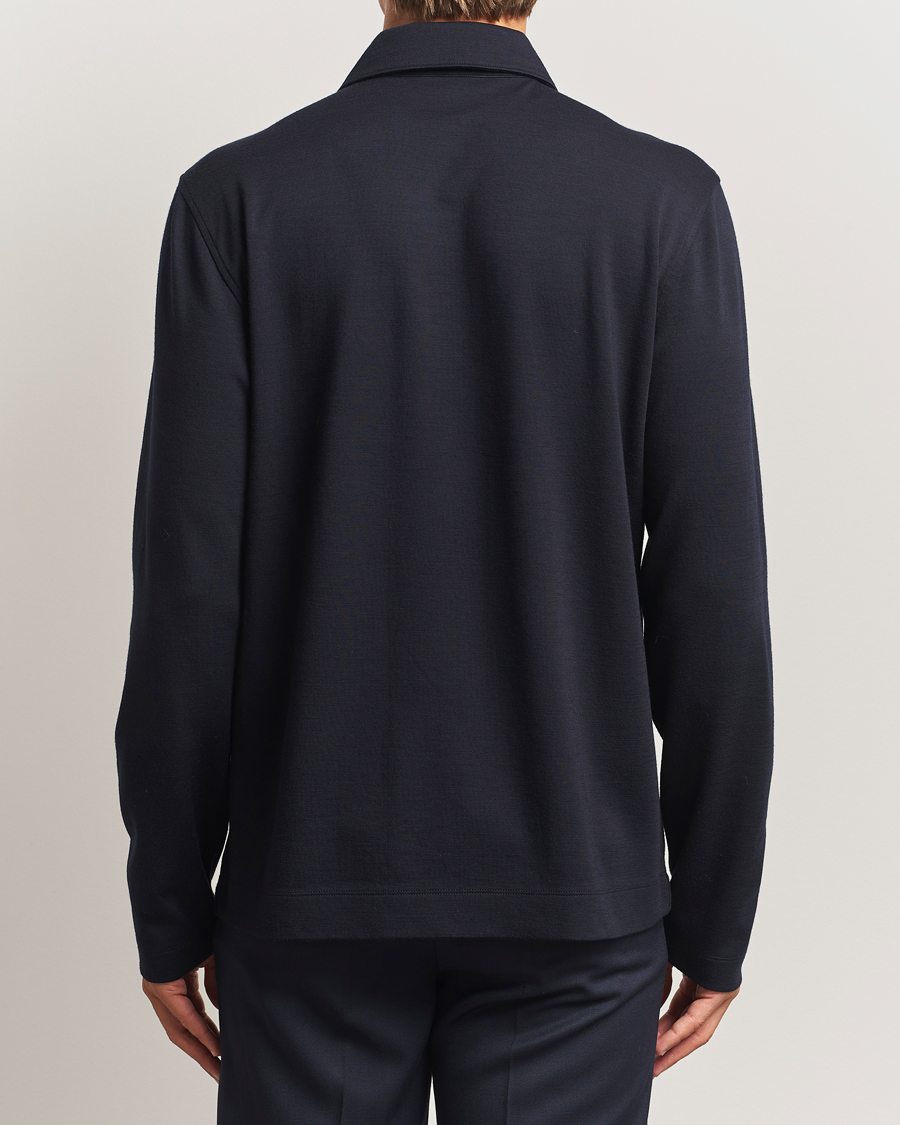 Heren | Polo's | Orlebar Brown | Ben Merino Polo Night Iris