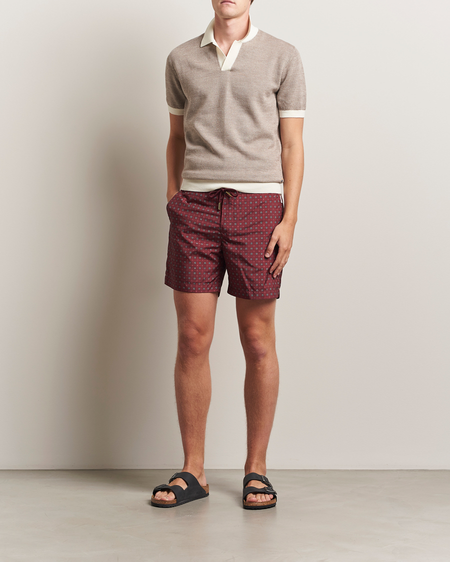 Homme | Maillots De Bain | Orlebar Brown | Bulldog Drawcord Solstice Swimcord Damson
