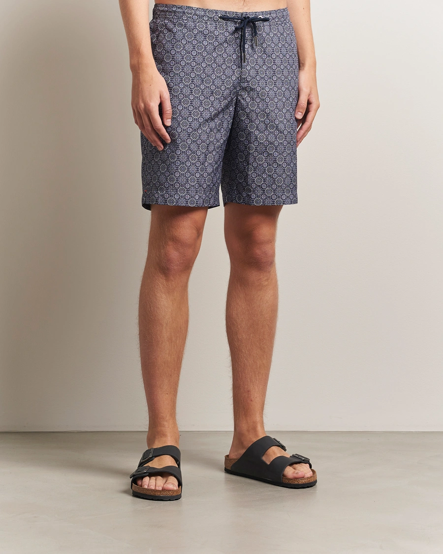 Homme | Maillots De Bain | Orlebar Brown | Dane II Alchemy Drawcord Swimshorts Night Iris