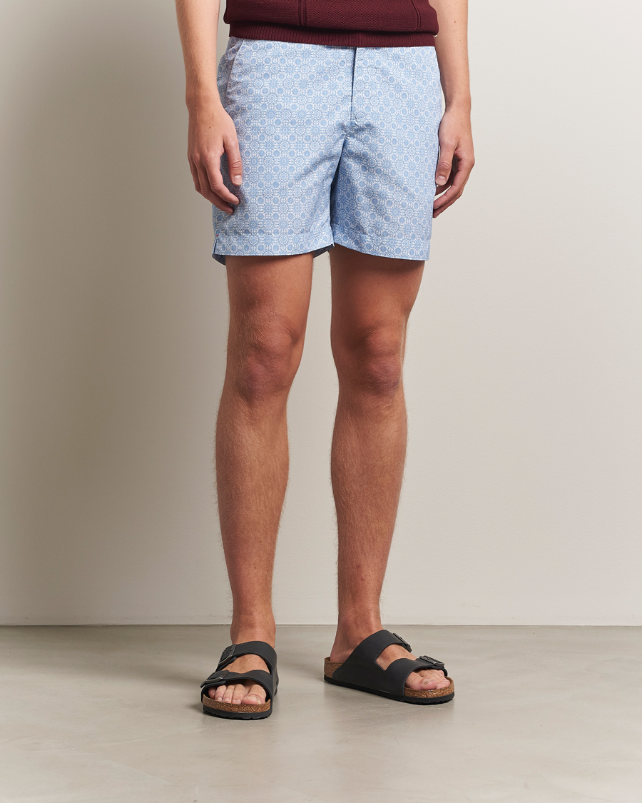 Homme | Maillots De Bain | Orlebar Brown | Bulldog Alchemy Swimshorts Wave Blue