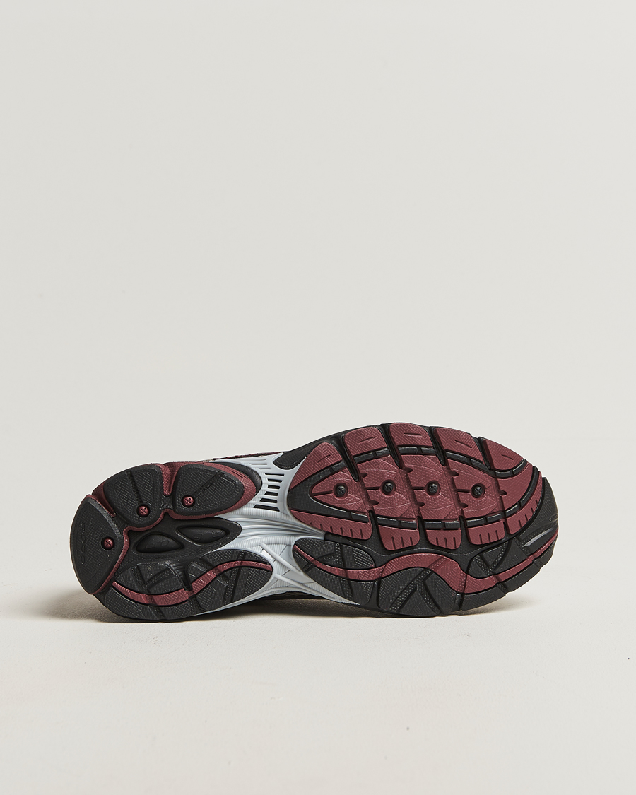 Homme | Baskets | Saucony | Progrid Omni 9 Running Sneaker Tan/Maroon