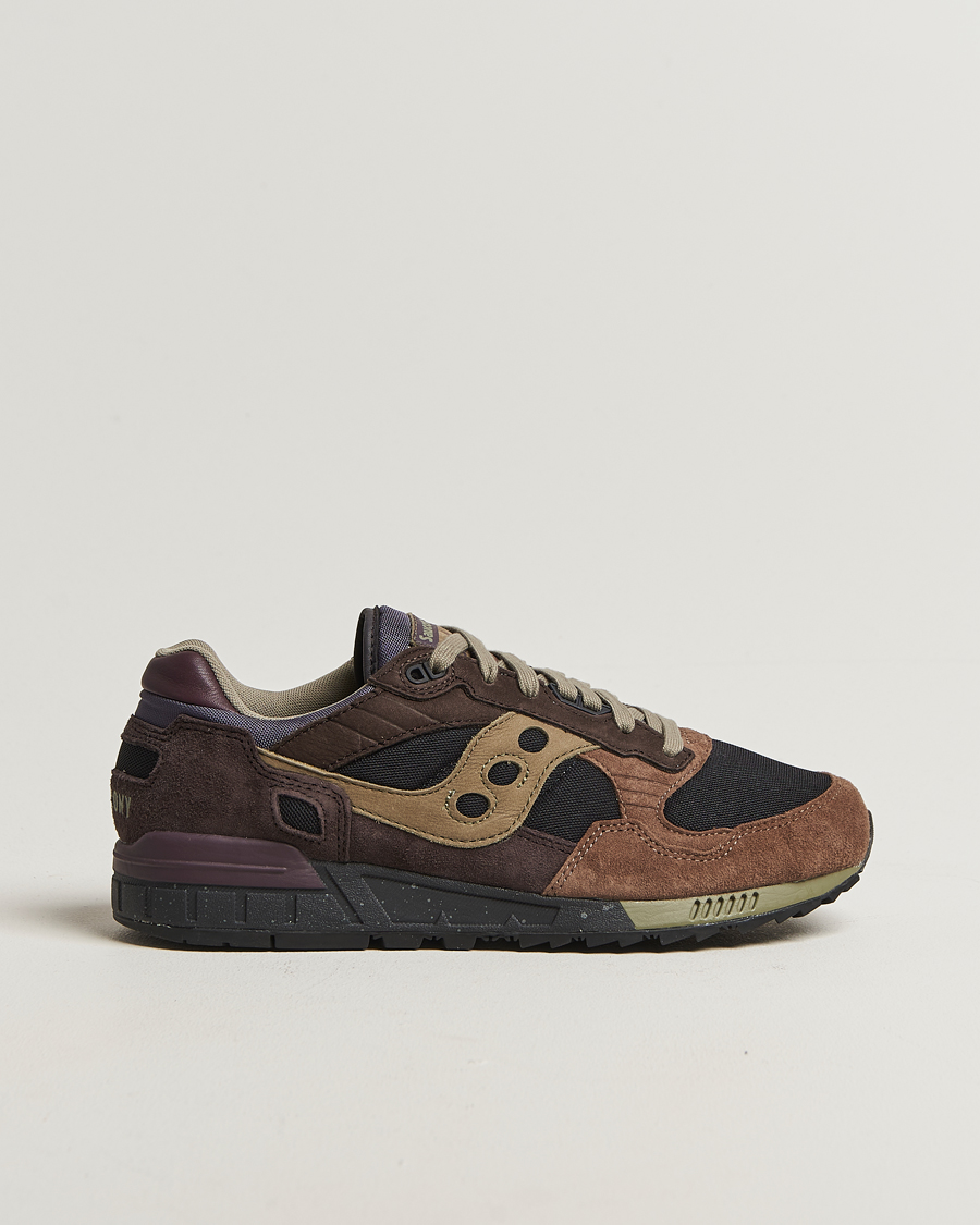 Heren | Sneakers | Saucony | Shadow 5000 Sneaker Dark Grey/Plum