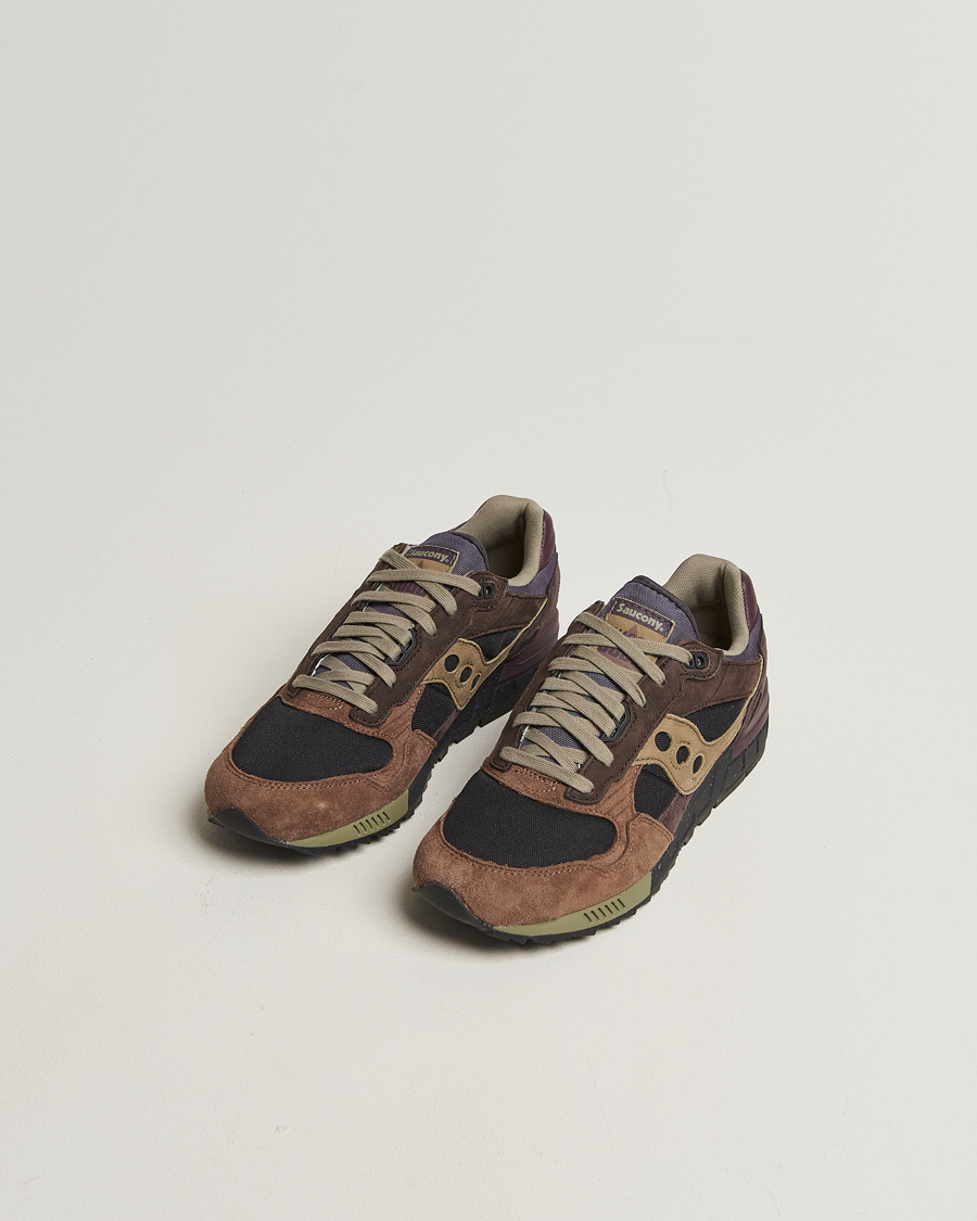 Heren | Sneakers | Saucony | Shadow 5000 Sneaker Dark Grey/Plum