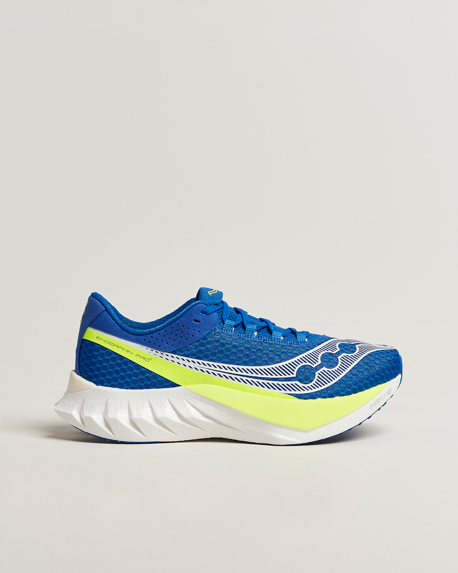 Homme | Chaussures De Running | Saucony | Endorphin Pro 4 Running Sneaker Lapis/Citron