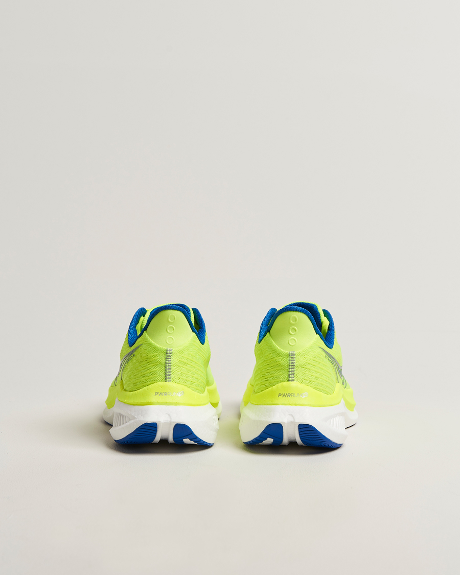 Heren | Hardloopschoenen | Saucony | Endorphin Speed 5 Running Sneaker Citron/Lapis
