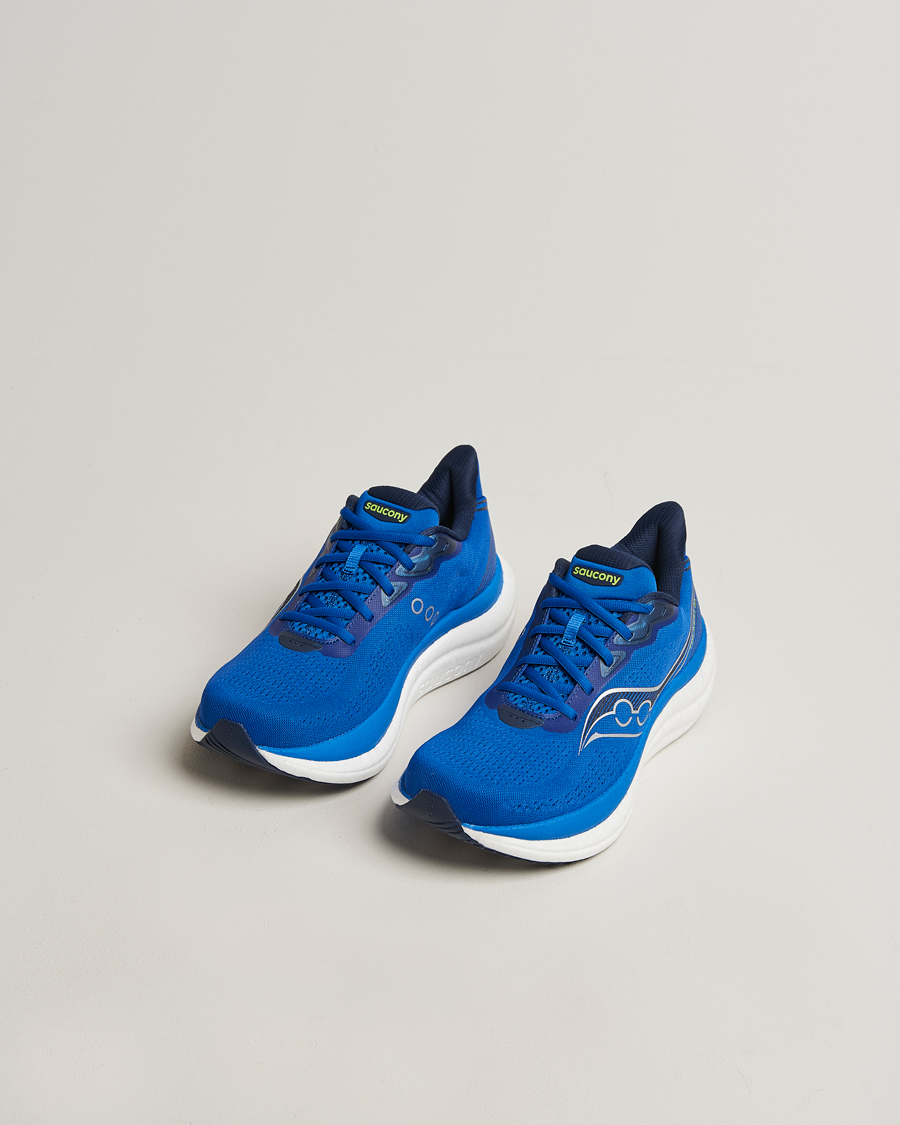Heren | Hardloopschoenen | Saucony | Triumph 23 Running Sneaker Lapis/Silver