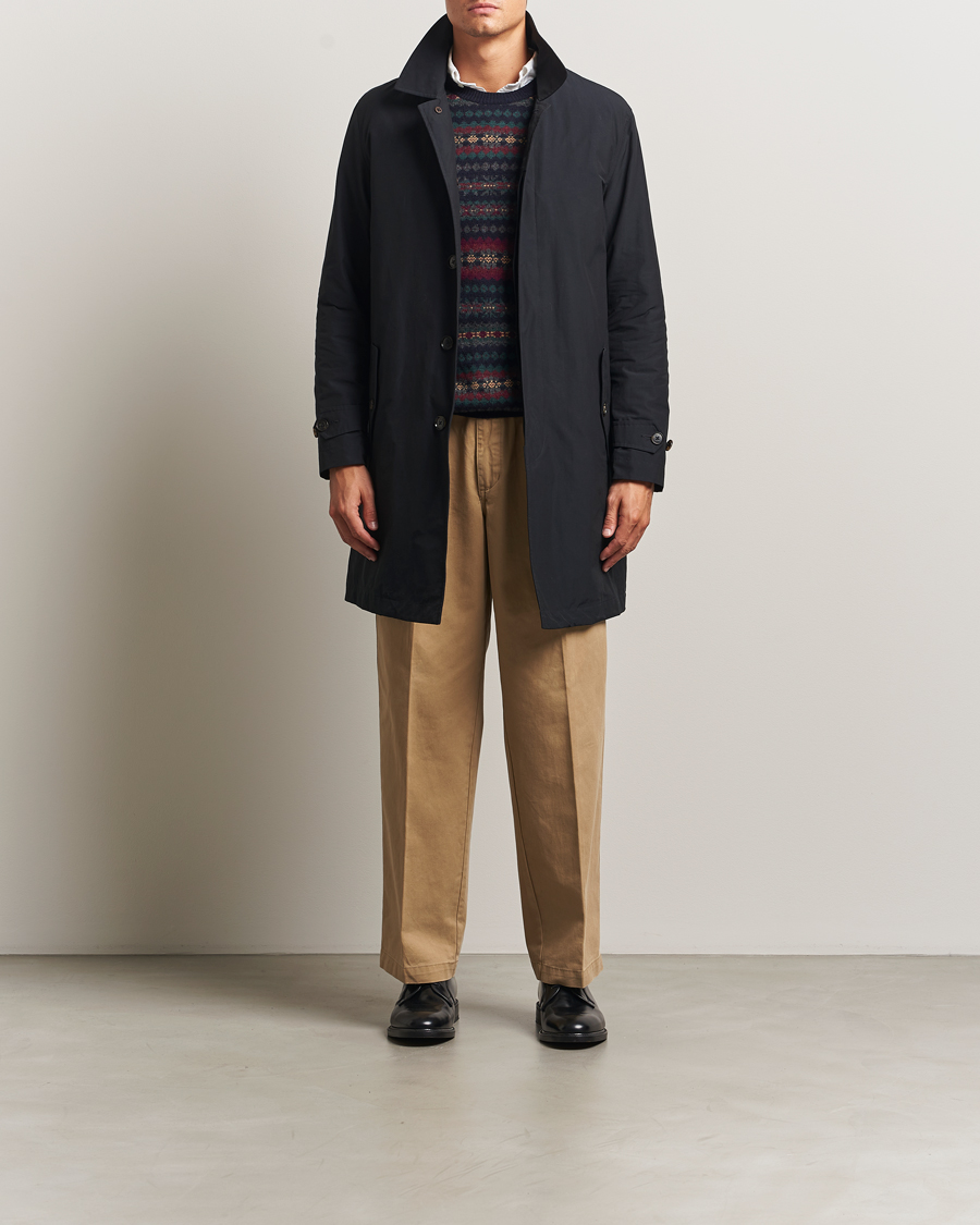 Heren | Jassen | Baracuta | G10 Detachable Cloth Coat Dark Navy