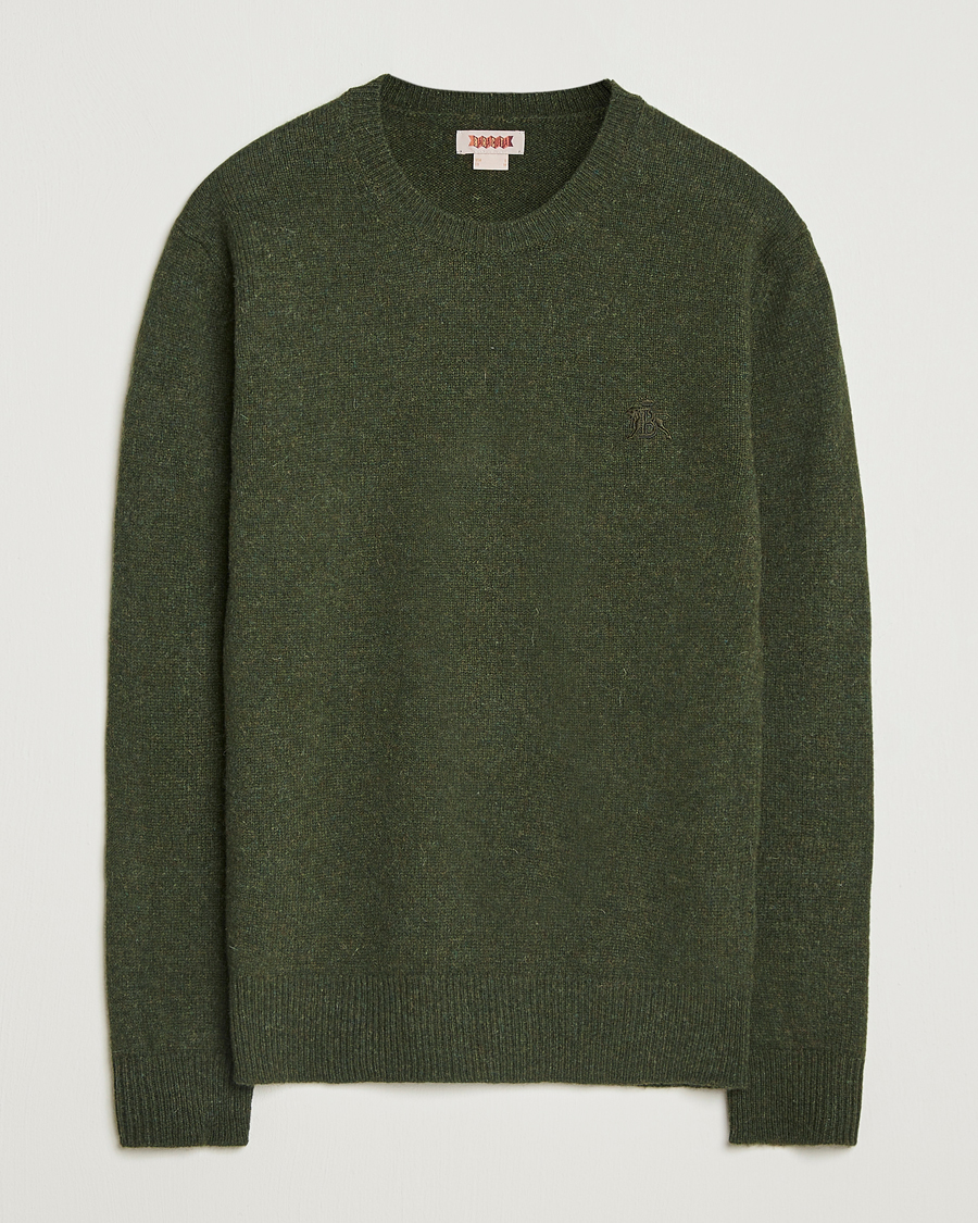 Heren | Truien | Baracuta | Shetland Virgin Wool Crew Neck Beech