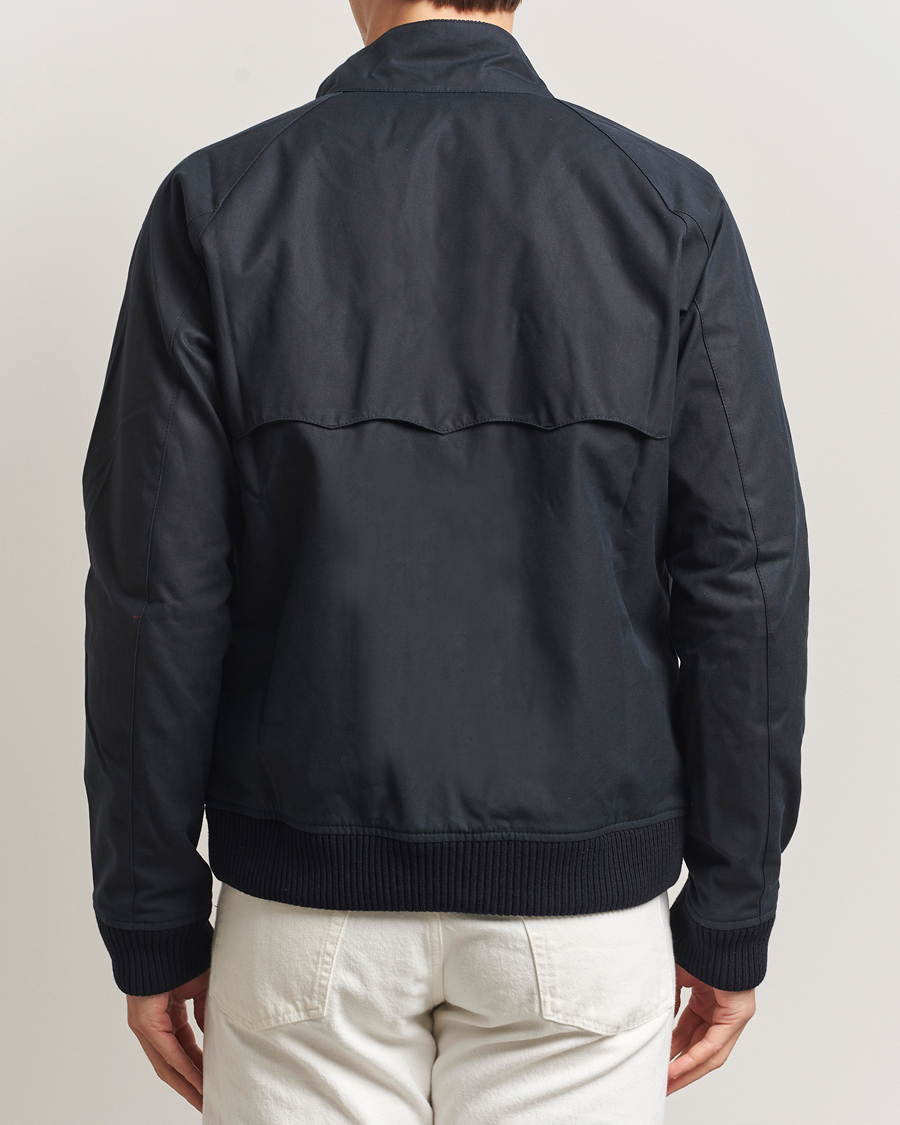 Heren | Jassen | Baracuta | Barbour x Porton Waxed Jacket Navy