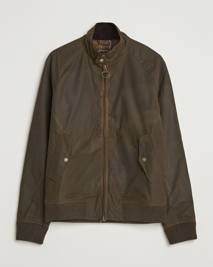 Heren | Jassen | Baracuta | Barbour x Porton Waxed Jacket Olive
