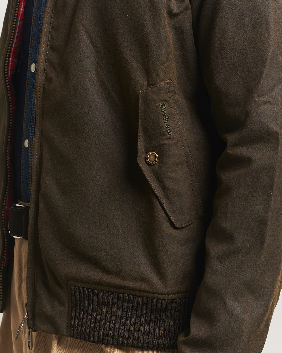 Heren | Jassen | Baracuta | Barbour x Porton Waxed Jacket Olive