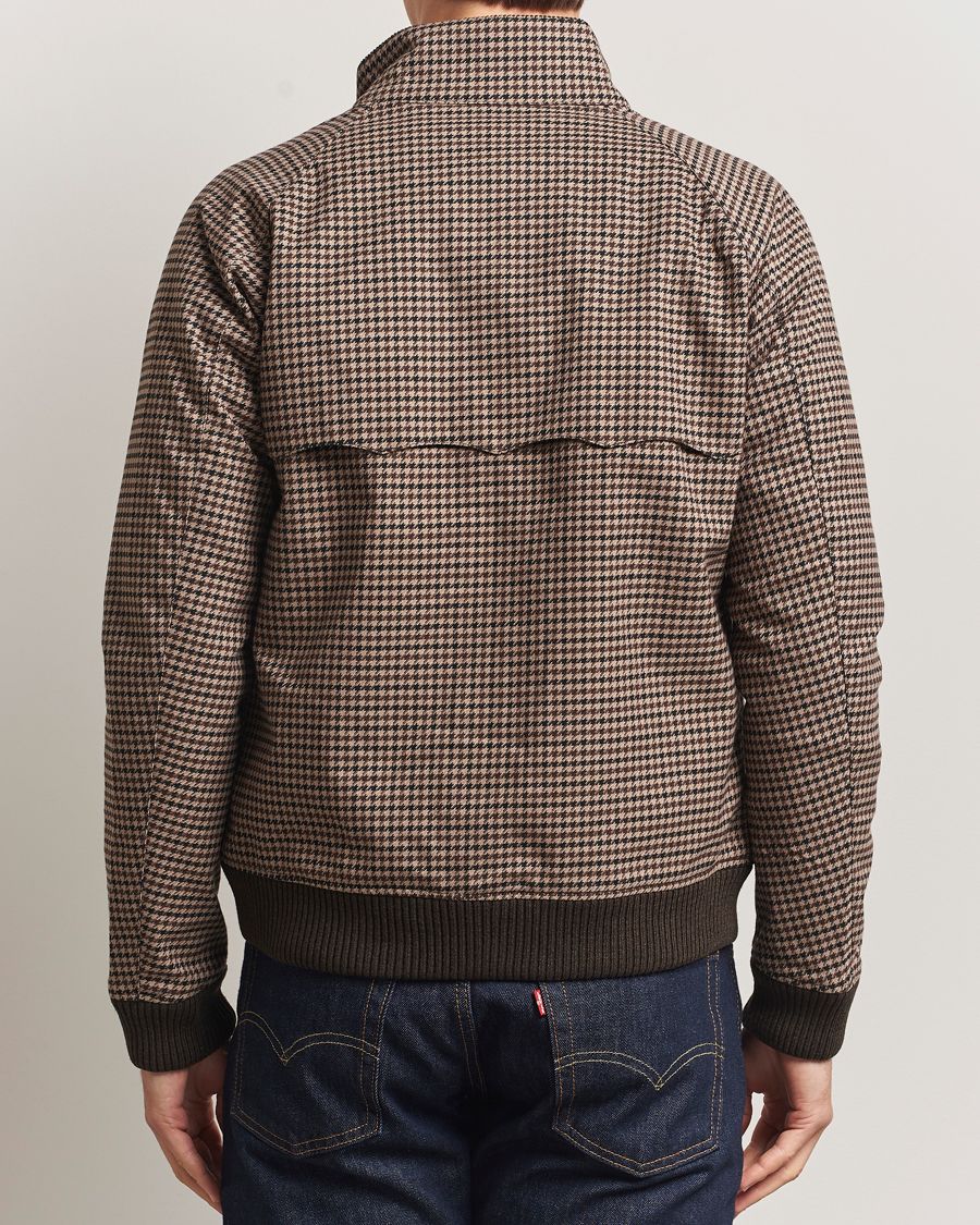 Homme | Manteaux Et Vestes | Baracuta | Barbour x Porton Houndstooth Jacket Brown