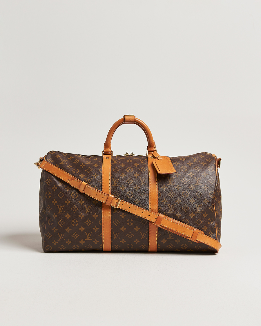 Heren | Pre-Owned & Vintage Bags | Louis Vuitton Pre-Owned | Keepall 50 Bandoulière Monogram