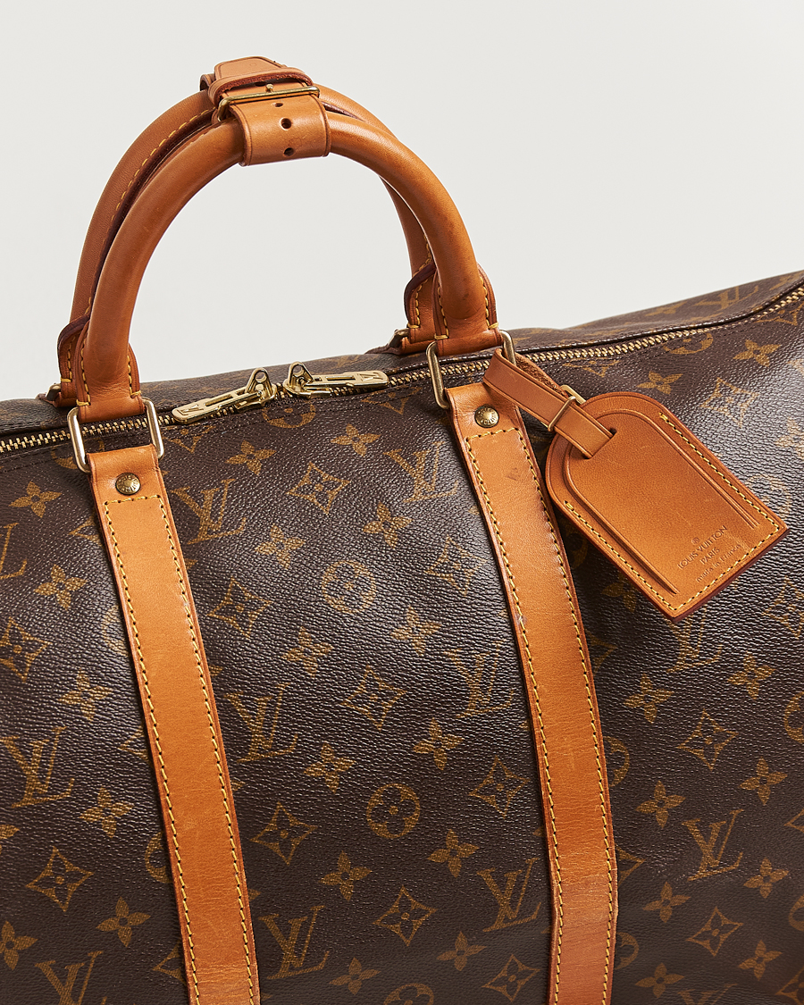 Heren | Pre-Owned & Vintage Bags | Louis Vuitton Pre-Owned | Keepall 50 Bandoulière Monogram