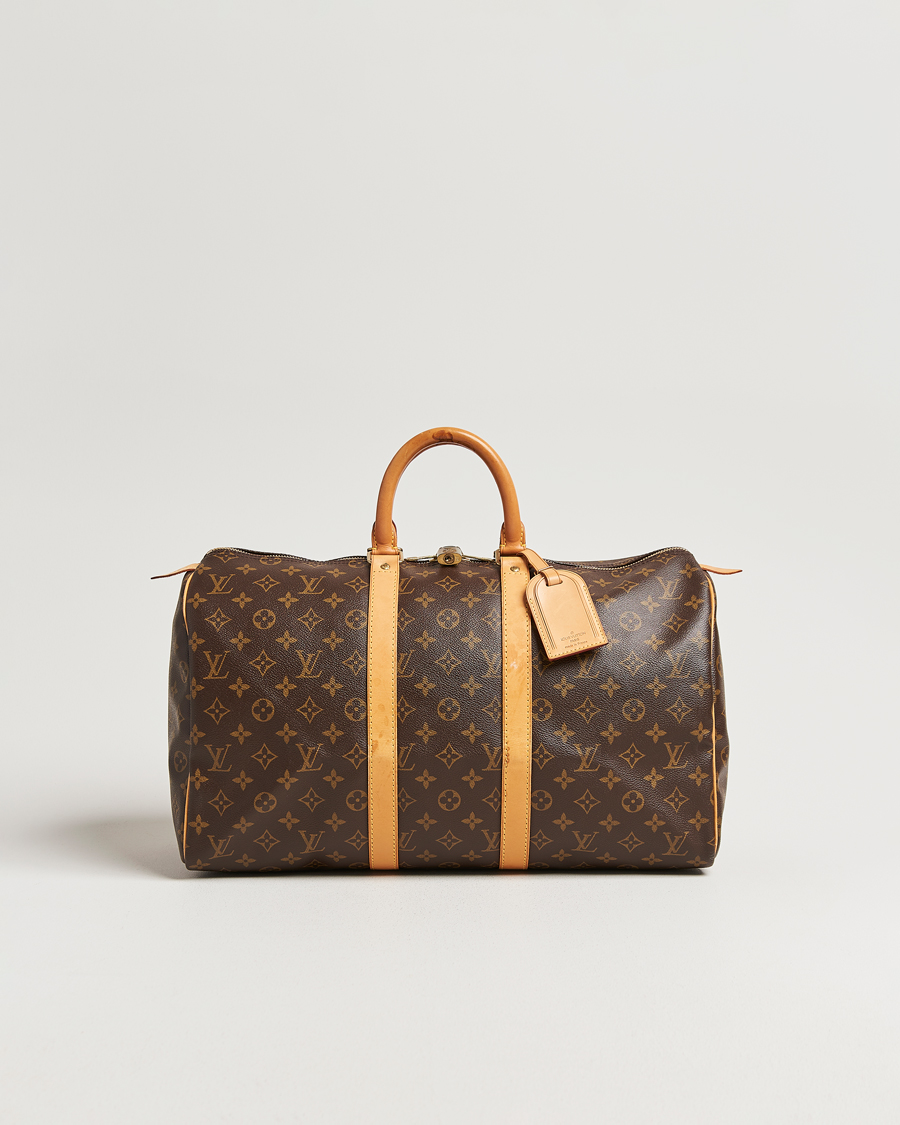 Homme | Pre-Owned & Vintage Bags | Louis Vuitton Pre-Owned | Keepall 45 Monogram