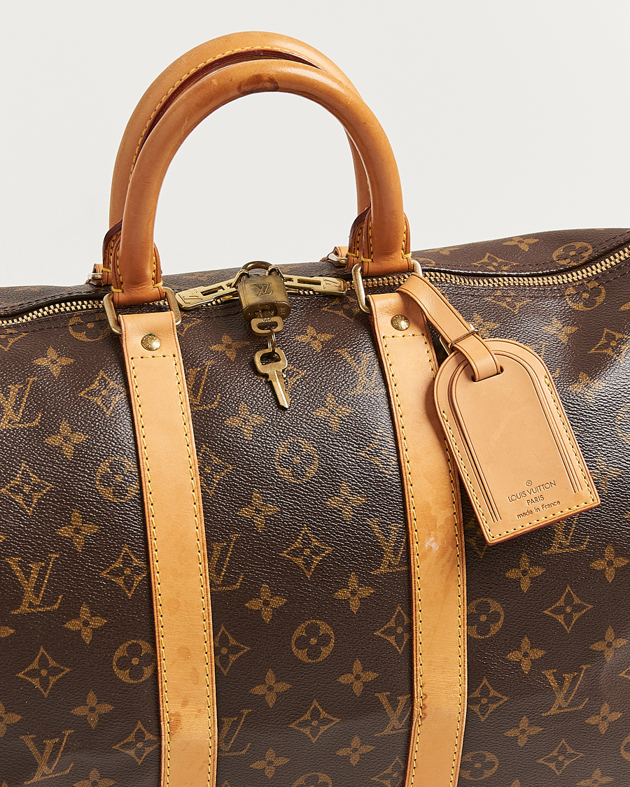 Homme | Pre-Owned & Vintage Bags | Louis Vuitton Pre-Owned | Keepall 45 Monogram