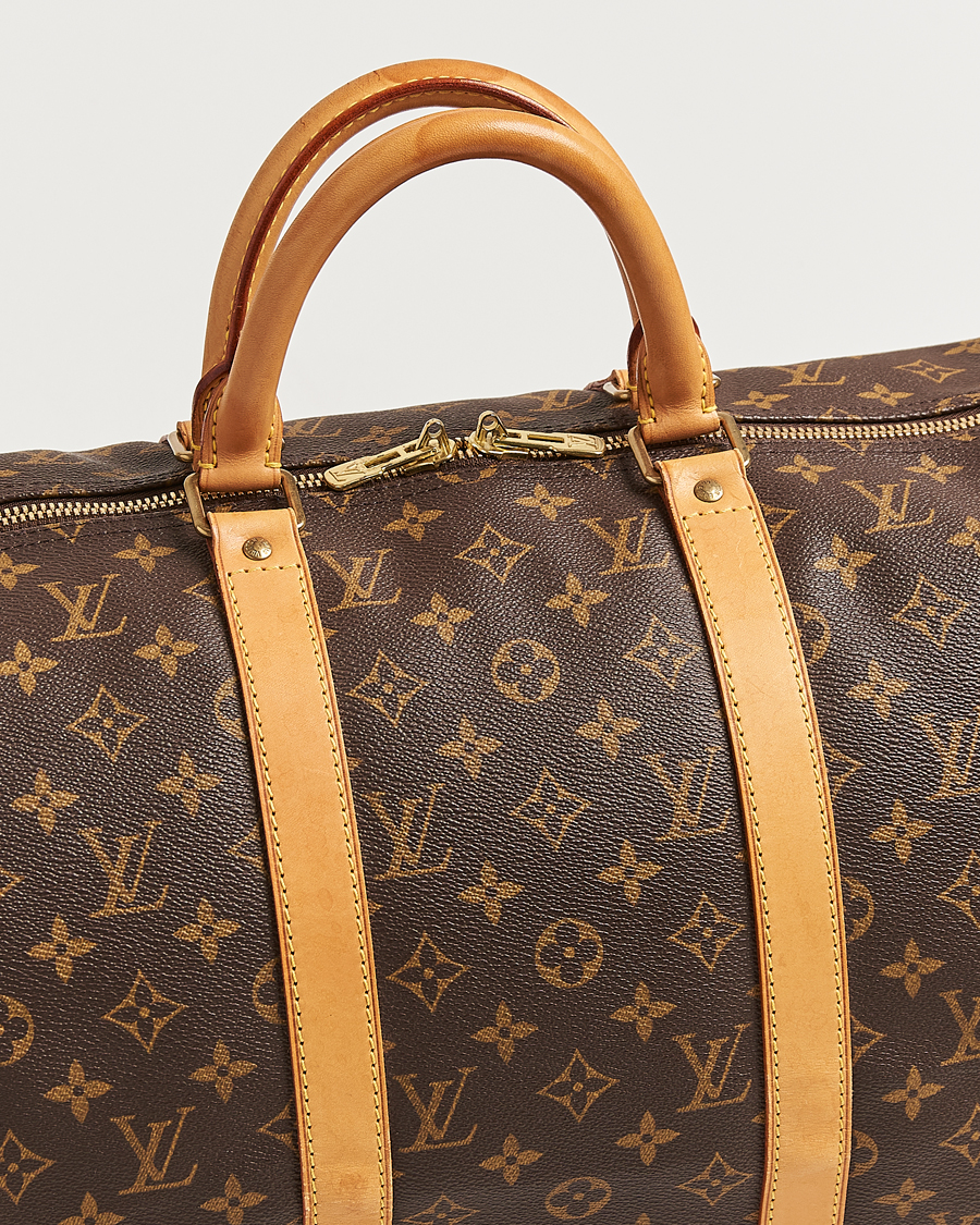 Homme | Pre-Owned & Vintage Bags | Louis Vuitton Pre-Owned | Keepall 50 Monogram