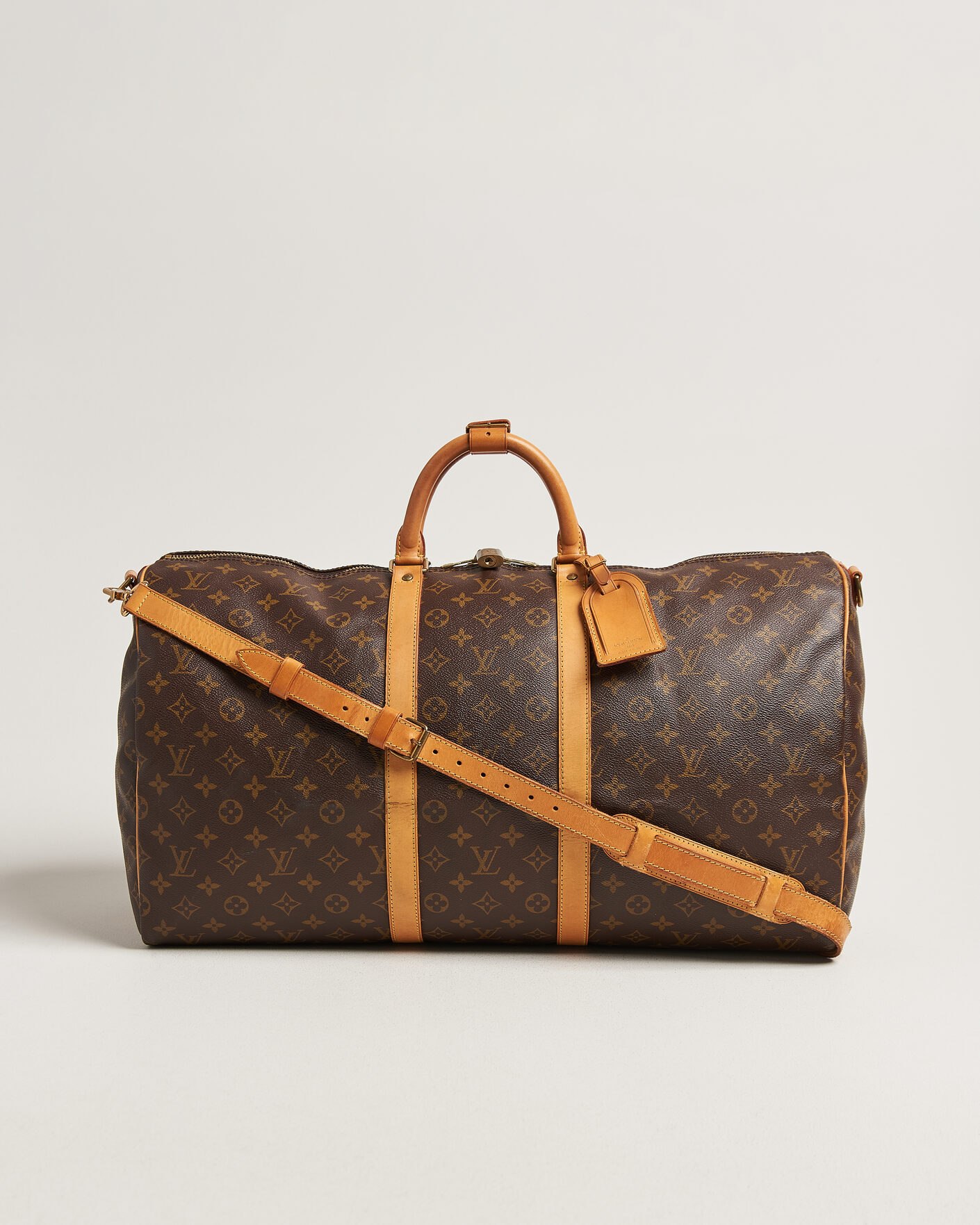 Heren | Pre-Owned & Vintage Bags | Louis Vuitton Pre-Owned | Keepall Bandoulière 55 Monogram