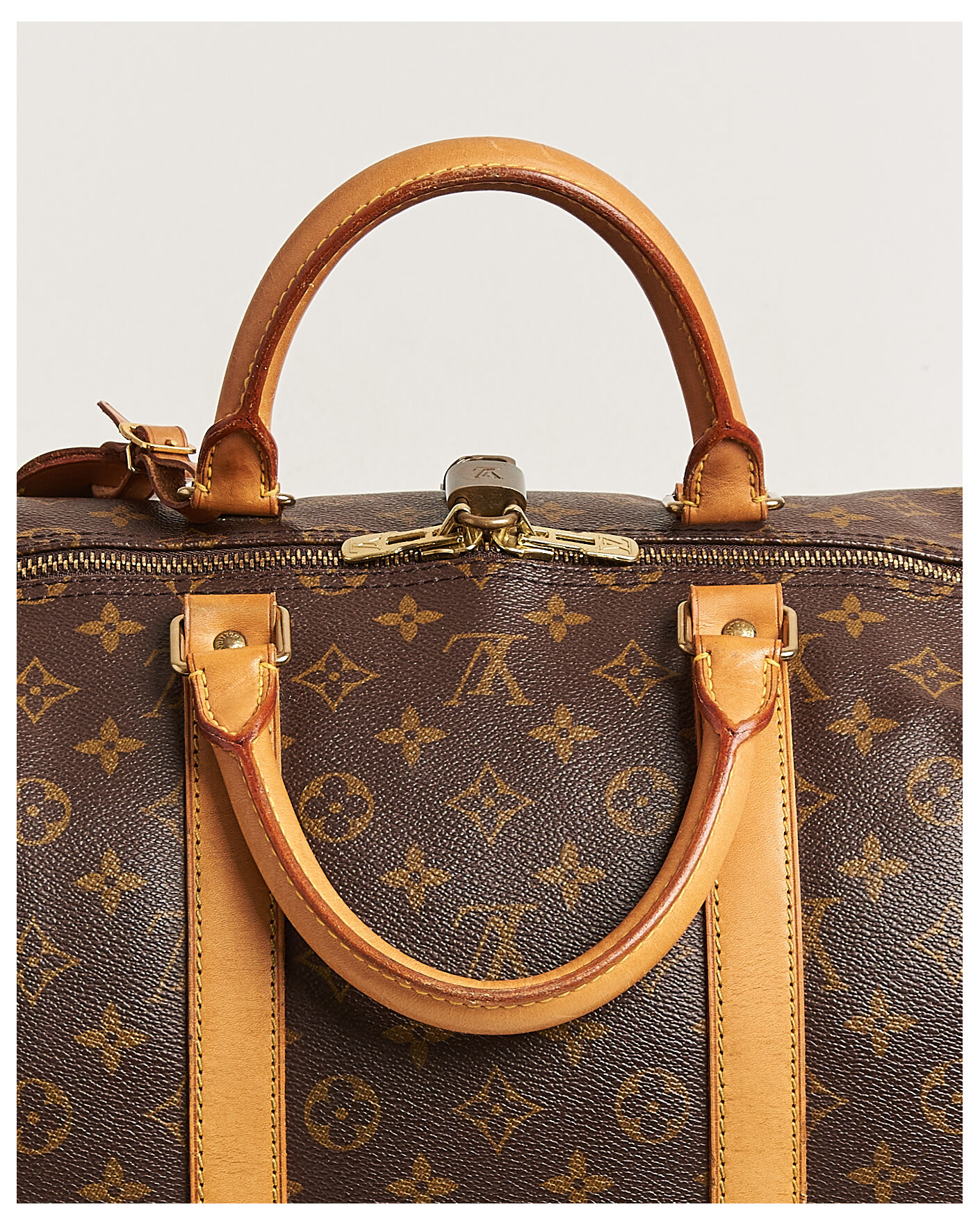 Heren | Pre-Owned & Vintage Bags | Louis Vuitton Pre-Owned | Keepall Bandoulière 55 Monogram