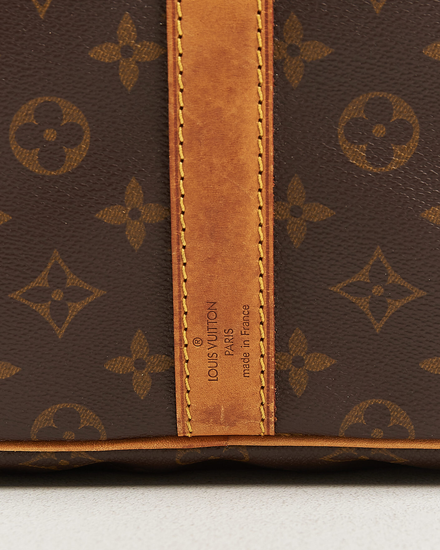 Heren | Pre-Owned & Vintage Bags | Louis Vuitton Pre-Owned | Keepall Bandoulière 55 Monogram