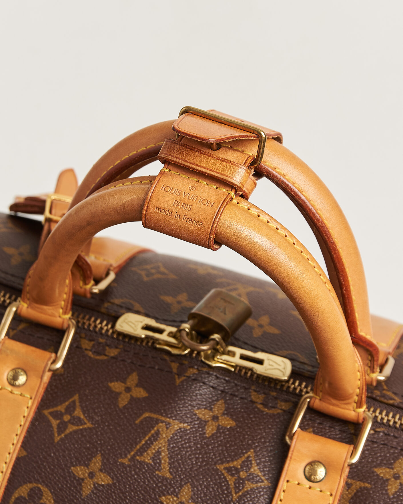 Heren | Pre-Owned & Vintage Bags | Louis Vuitton Pre-Owned | Keepall Bandoulière 55 Monogram