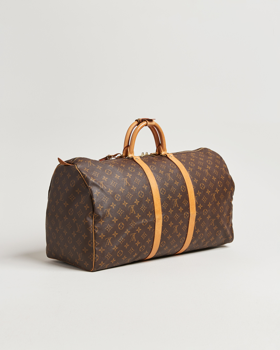 Homme | Pre-Owned & Vintage Bags | Louis Vuitton Pre-Owned | Keepall 55 Monogram