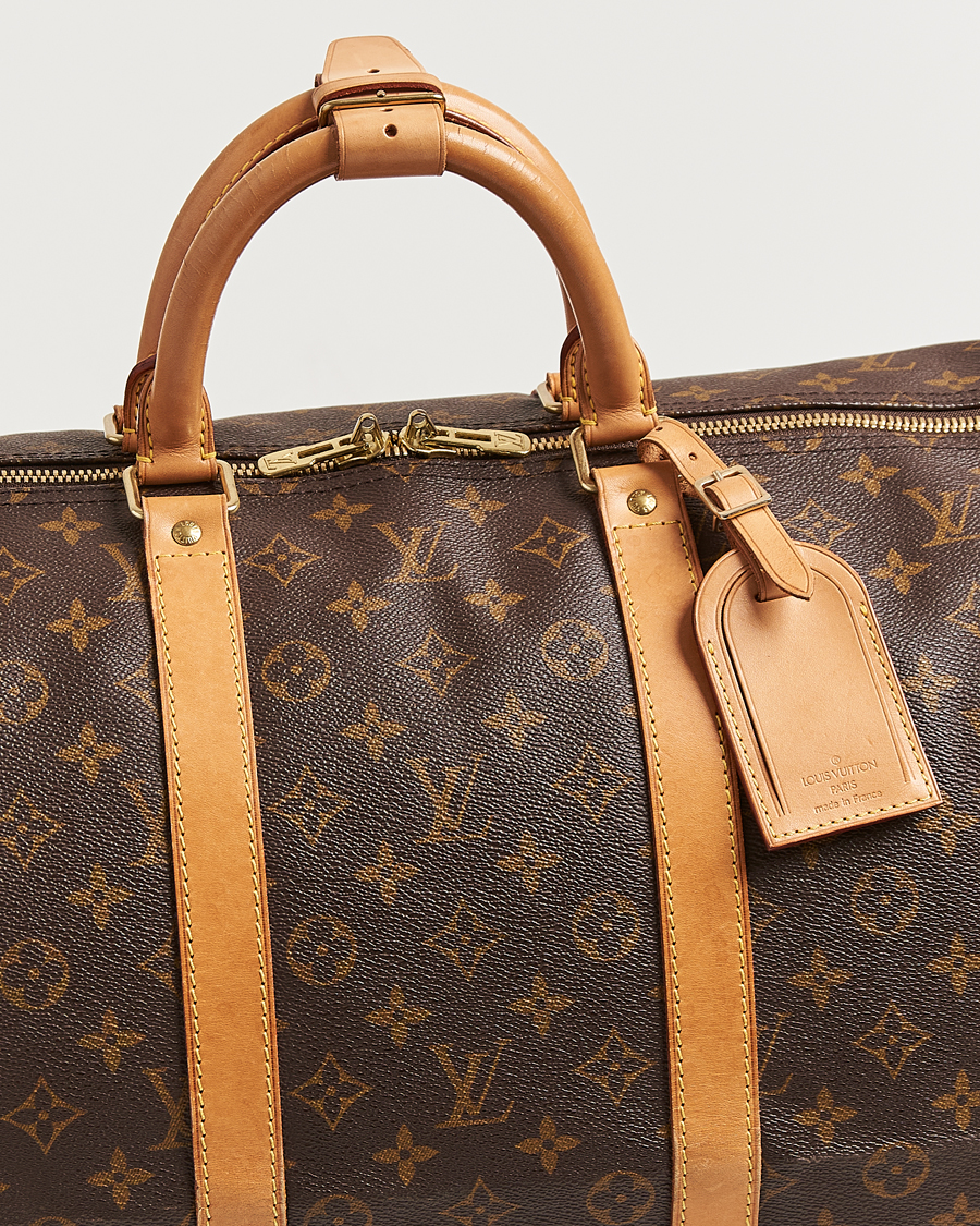 Homme | Pre-Owned & Vintage Bags | Louis Vuitton Pre-Owned | Keepall 55 Monogram