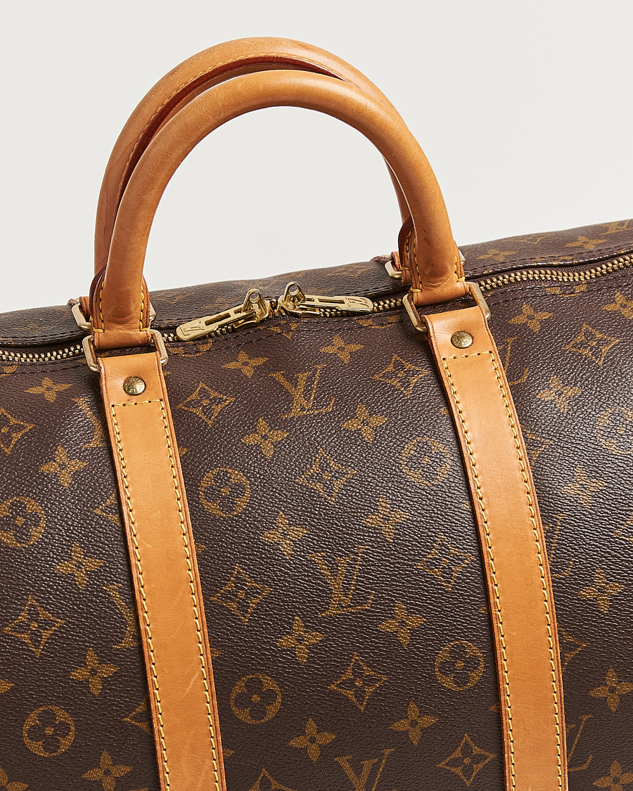 Heren | Pre-Owned & Vintage Bags | Louis Vuitton Pre-Owned | Keepall 55 Monogram