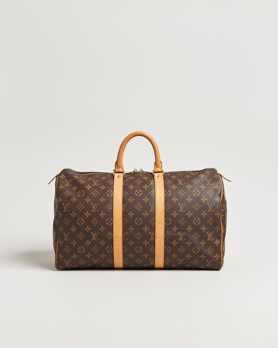 Homme | Pre-Owned & Vintage Bags | Louis Vuitton Pre-Owned | Keepall 45 Monogram