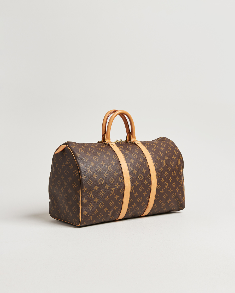 Homme | Pre-Owned & Vintage Bags | Louis Vuitton Pre-Owned | Keepall 45 Monogram