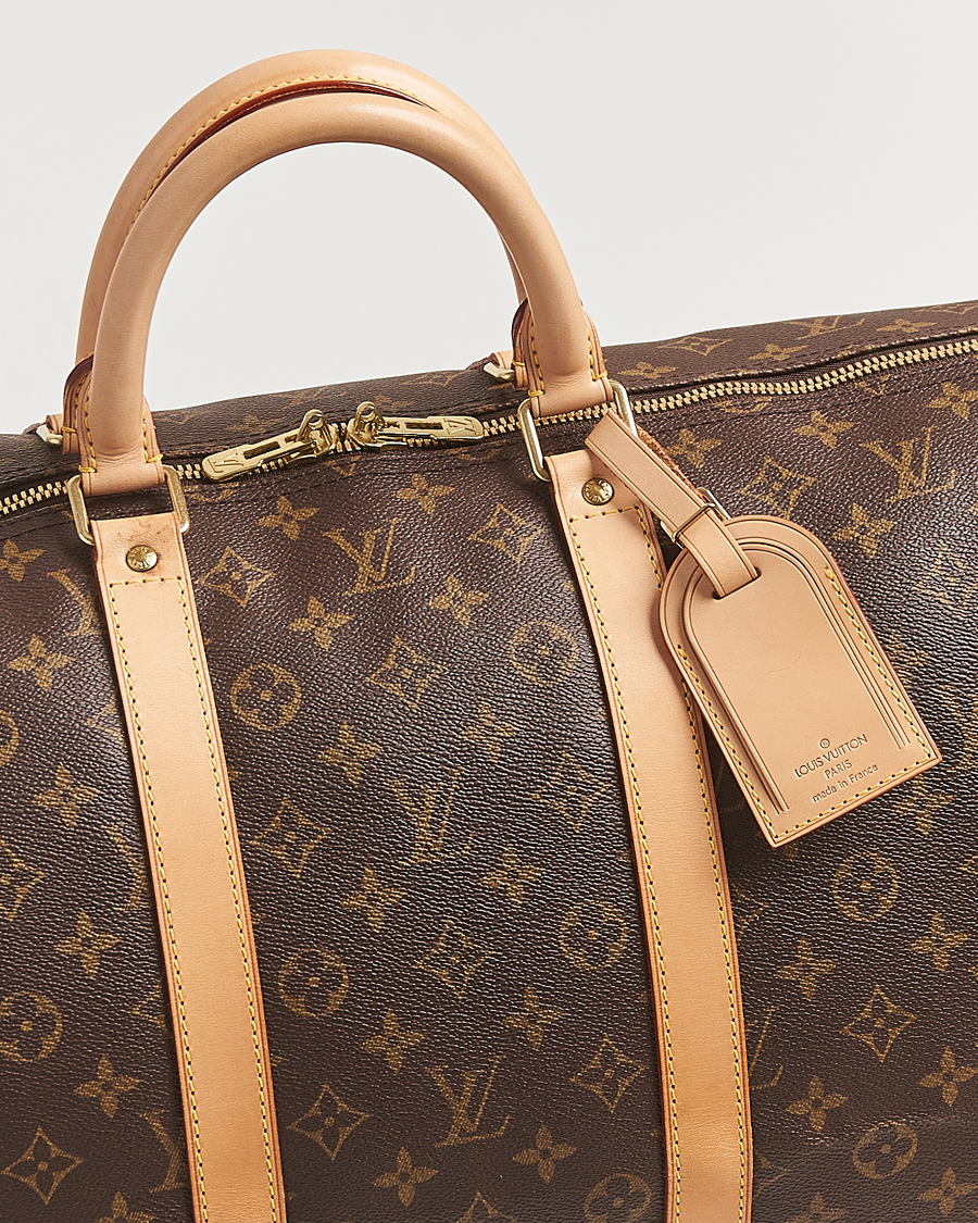 Homme | Pre-Owned & Vintage Bags | Louis Vuitton Pre-Owned | Keepall 55 Monogram