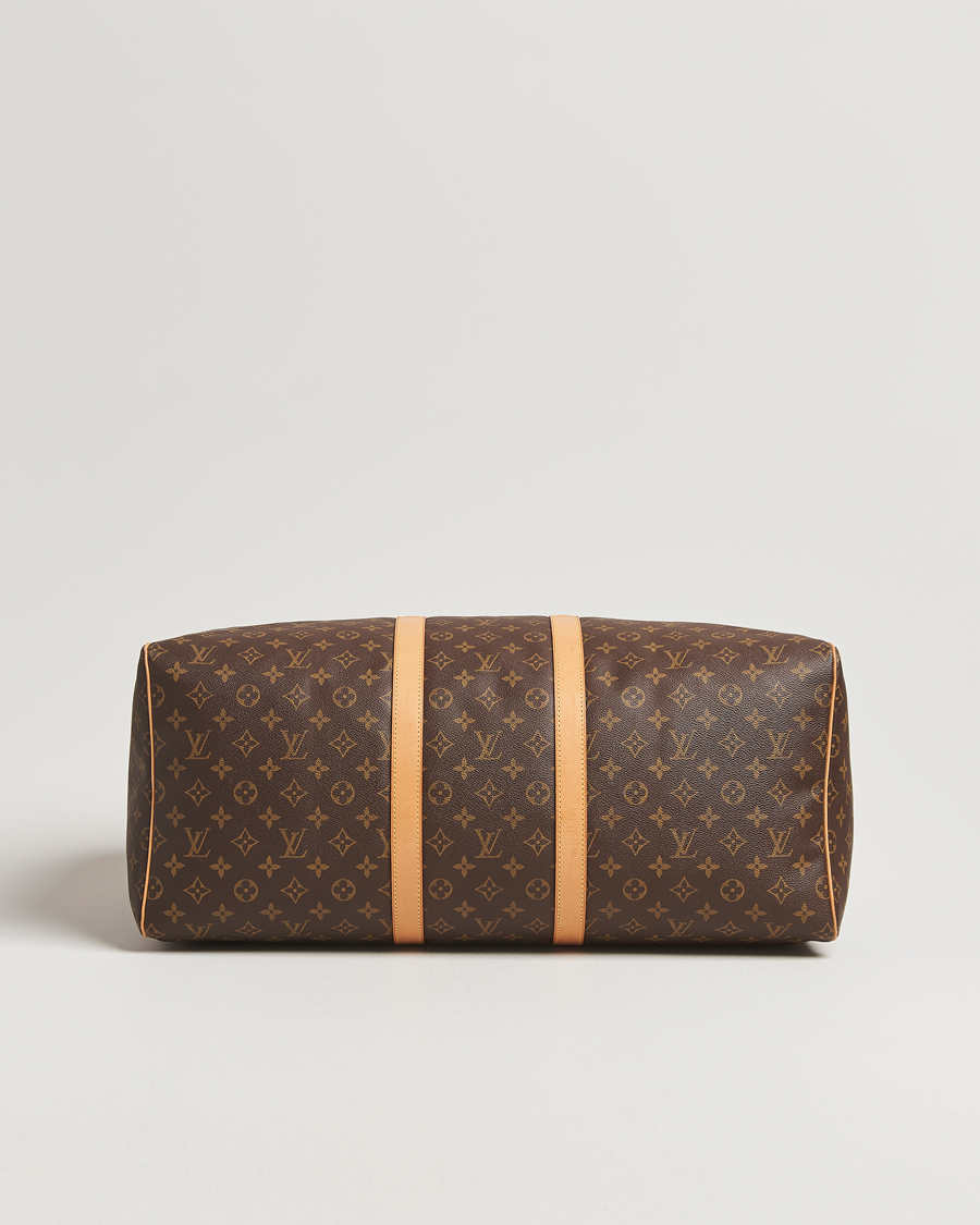 Homme | Pre-Owned & Vintage Bags | Louis Vuitton Pre-Owned | Keepall 55 Monogram